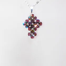 Pendant 30cm - Theophanie-Silver Chain - Pendant 30cm - Laiton argenté